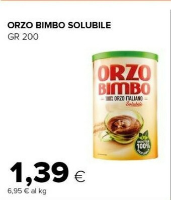 Tigre Orzo offerta