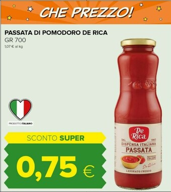 Tigre Passata di pomodoro offerta