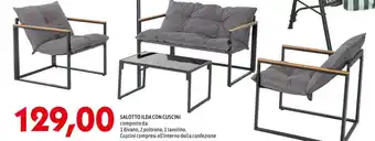 MEGA SALOTTO ILDA CON CUSCINI offerta