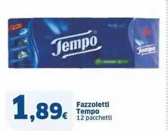 Sigma Fazzoletti Tempo 12 pacchetti offerta