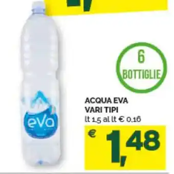 Mercatò Extra ACQUA EVA VARI TIPI It 1.5 offerta