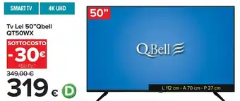 Qbell Tv Lel 50" QT50WX