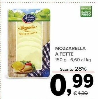 Todis Mozzarella a fette offerta
