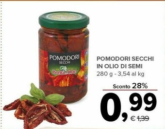 Pomodori secchi in olio di emi