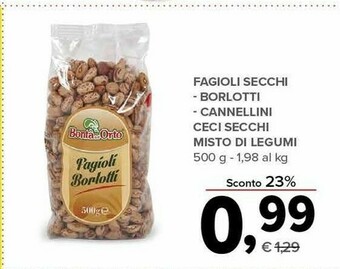 Fagioli borlotti secchi 500 g(ml)