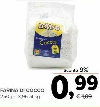 Loving farina di cocco