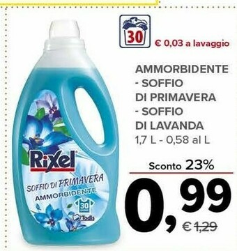 Todis Rixel ammorbidente soffio di primavera offerta