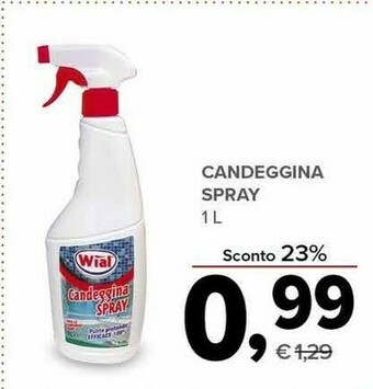 Todis Wial candeggina spray offerta