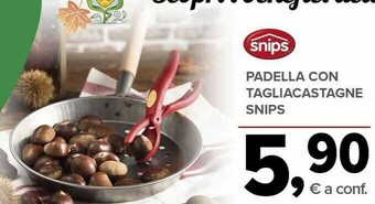 Padella con tagliacastagne