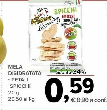 Todis Mela disdratata petali/ spicchi offerta