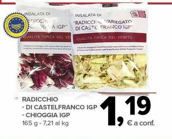 Todis Radicchio di castelfranco igp/chioggia igp offerta