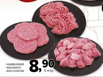 Todis Hamburger/macinato/bocconcini offerta