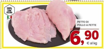 Todis Petto di pollo a fette offerta