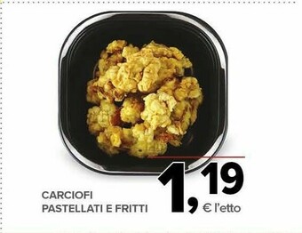 Todis Carciofi pastellati e fritti offerta