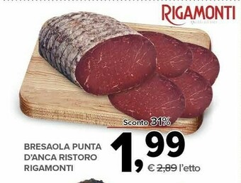 Todis Bresaola punta d'anca ristoro offerta