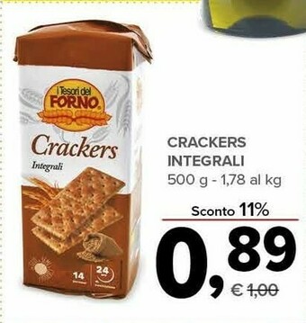 Todis Crackers integrali offerta