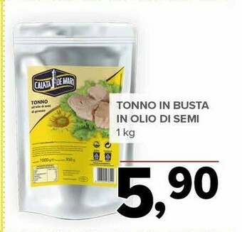 Todis Tonno in busta in olio di semi offerta