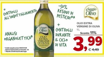 Todis Olio extra vergine di oliva offerta