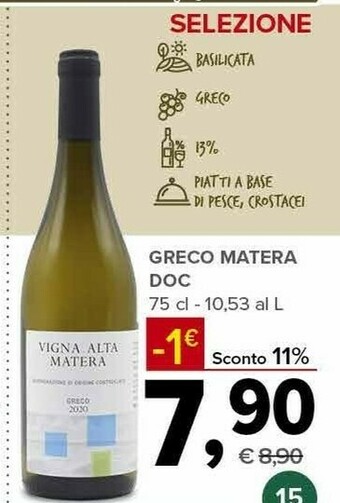 Todis Greco matera doc offerta