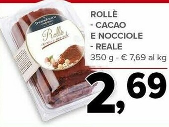 Todis Rolle cacao e nocciole offerta