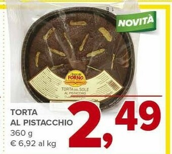 Todis I tesori del forno torta al pistacchio offerta