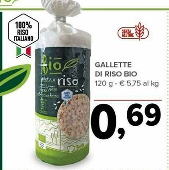Todis Gallette di riso bio offerta