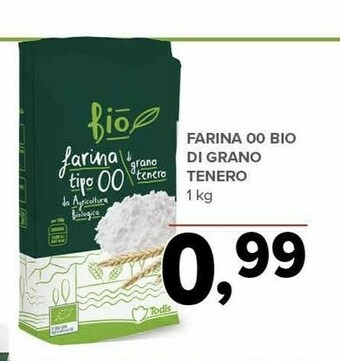 Todis Farina 00 bio di grano tenero offerta
