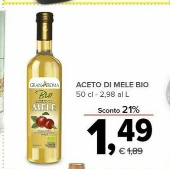 Granaroma - aceto di mele biologico