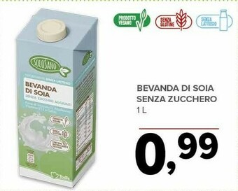 Todis Bevanda di soia 1000 g(ml) offerta