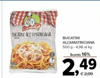 Bucatini all'amatriciana