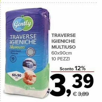 Todis Gently traverse igieniche multiuso offerta