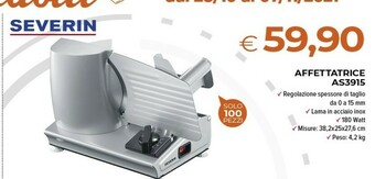 As3915 affettatrice