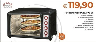 Todis Forno multipizza offerta