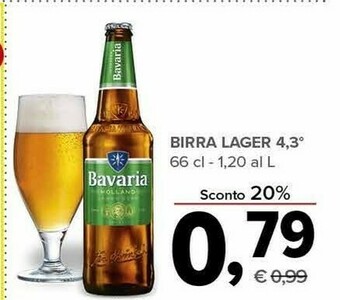 Todis Birra lager 4.3 offerta