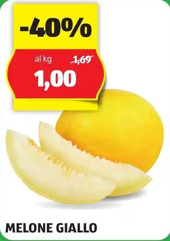 ALDI MELONE GIALLO offerta