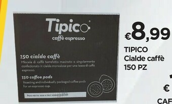 Tipico cialde caffe