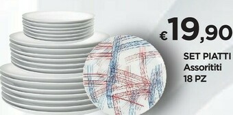 Mister Risparmio Set piatti offerta