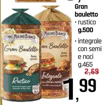 Gran Bauletto Rustico g 500 integrale con semi e noci g 465