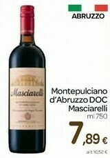 Carrefour Express Masciarelli montepulciano d’abruzzo doc vino 0,75 l miscelato rosso 2019 offerta