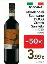 Carrefour Express Vignaioli morellino scansano - morellino di scansano 750 g(ml) offerta