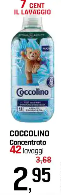 Famila Superstore COCCOLINO Concentrato 42 lavaggi offerta