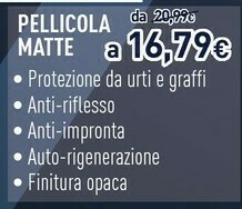 Clear plex pellicola matte