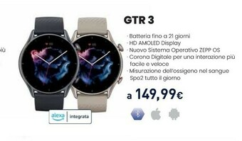 Unieuro Gtr 3 offerta