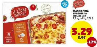 PENNY Trancio pizza margherita offerta