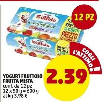 PENNY Yogurt fruttolo frutta mista offerta