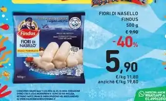 Spazio Conad FIORI DI NASELLO FINDUS offerta