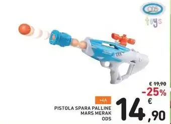 Spazio Conad PISTOLA SPARA PALLINE MARS MERAK ODS offerta