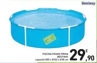 Spazio Conad PISCINA FRAME PRIMA BESTWAY offerta