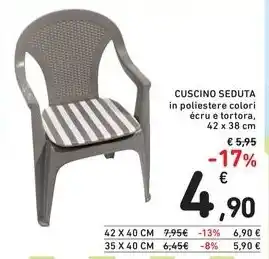 Spazio Conad CUSCINO SEDUTA offerta