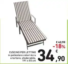 Spazio Conad CUSCINO PER LETTINO offerta